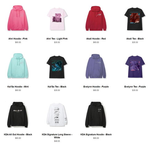 轉(zhuǎn)型服裝廠 拳頭推出k da all out聯(lián)動(dòng)產(chǎn)品線